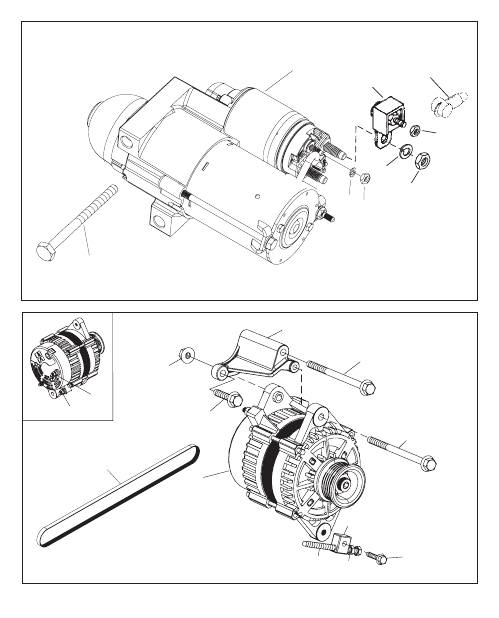 Starter and Alternator