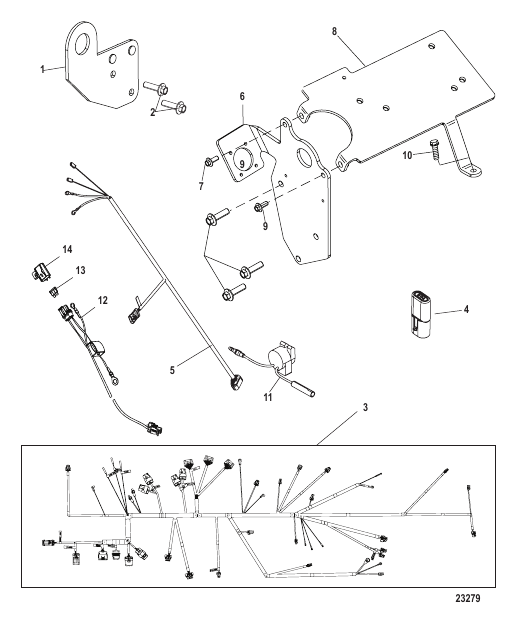 Lifting Brackets and Wiring Harness