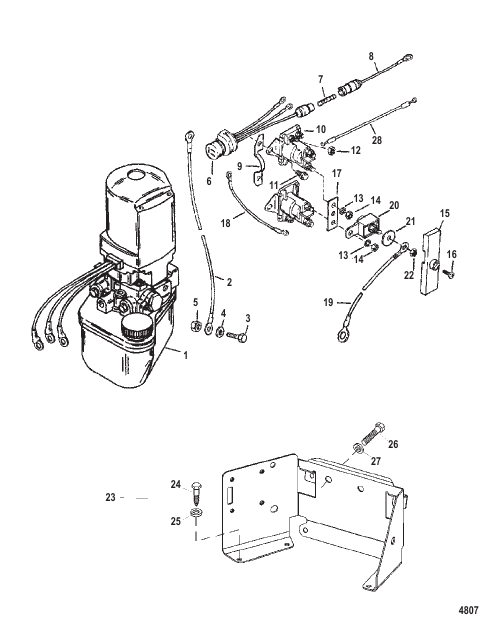 TRIM PUMP ASSEMBLY