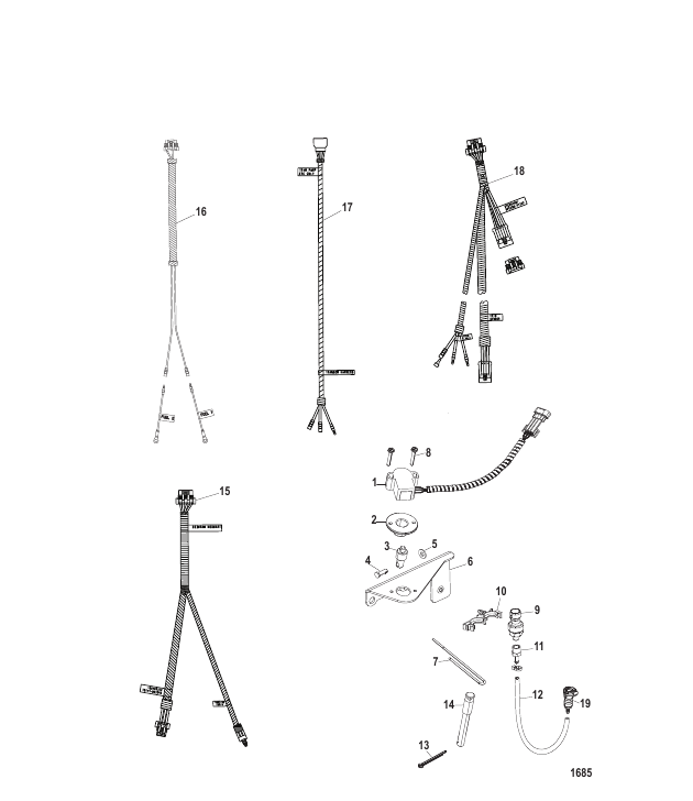 SMARTCRAFT SENSORS AND HARNESSES
