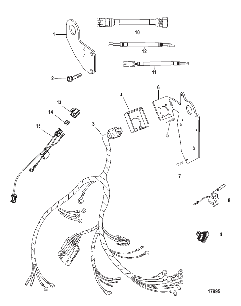 Lifting Brackets and Wiring Harness