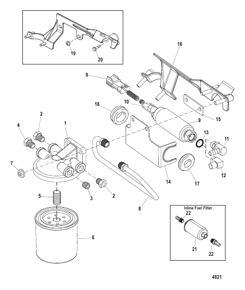 Fuel Filter and Boost Pump