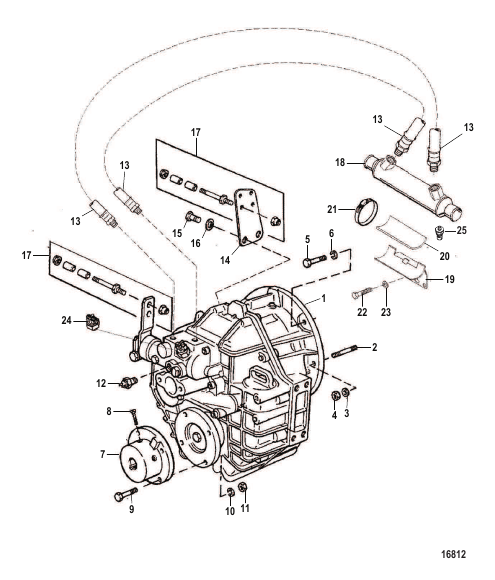 Transmission and Related Parts (HURTH 630/800)