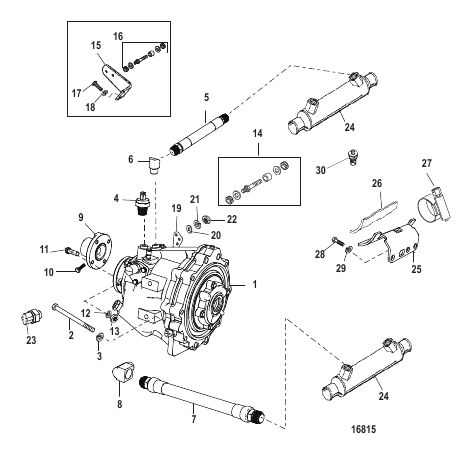 Transmission and Related Parts (Borg Warner 72)
