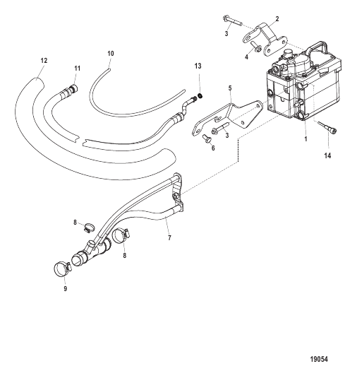 Cool Fuel System 1A350432 and Below, 1A380019-1A380209