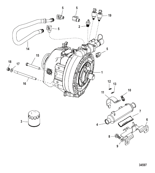 Transmission And Related Parts (ZF - 63C)