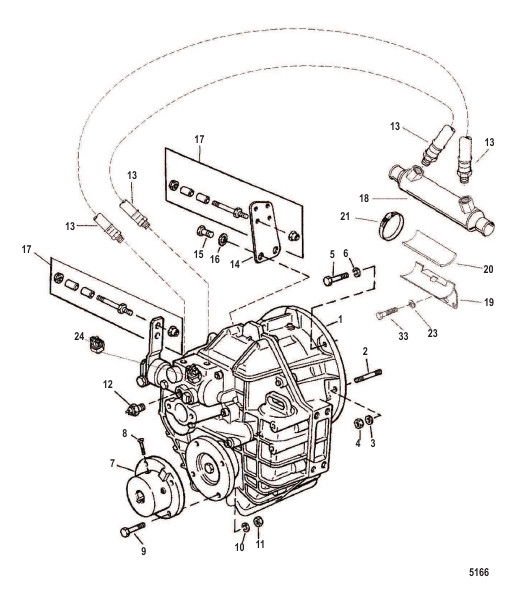 TRANSMISSION AND RELATED PARTS (HURTH 630/800)