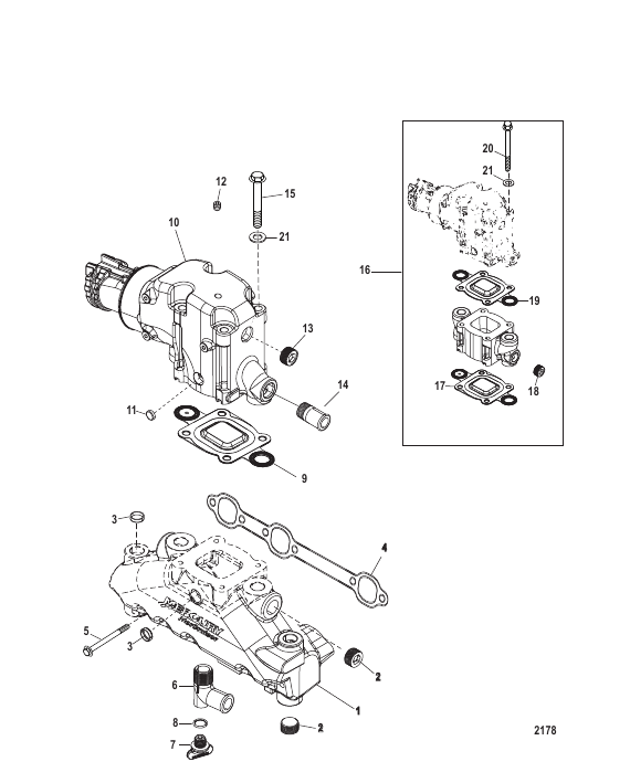 Exhaust Manifold and Elbow