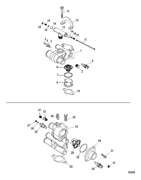 Thermostat and Housing
