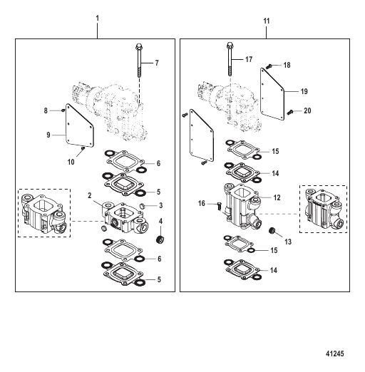 Exhaust Risers