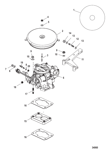 Carburetor and Throttle Linkage