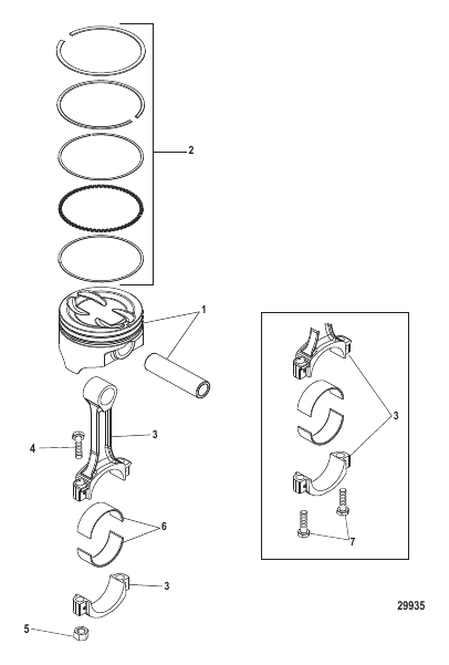 Pistons and Connecting Rods