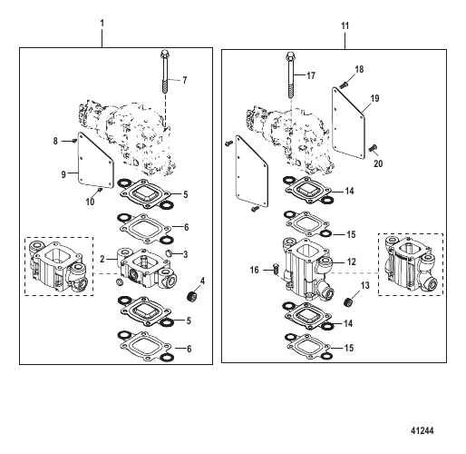 Exhaust Risers