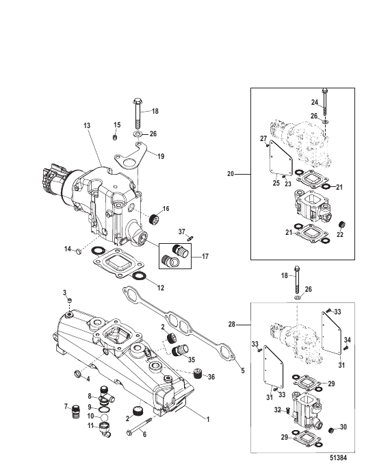 Exhaust Manifold and Elbow