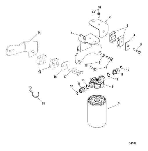 AXIUS Steering Fluid Filter (Non-HP) 1A347684 & Down, Gen I