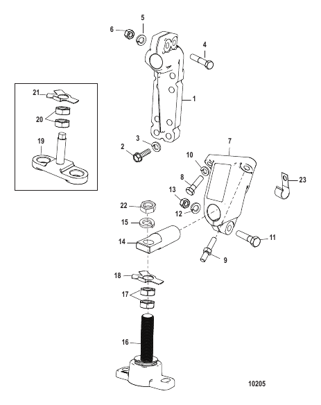 Transmission and Engine Mounting (HURTH 630)