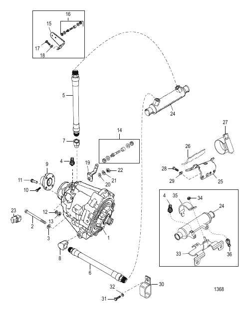 Transmission and Related Parts (BORG-WARNER 71C &72C)