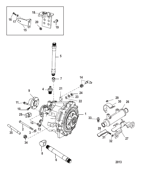 Transmission And Related Parts (Borg-Warner 71C And 72C)