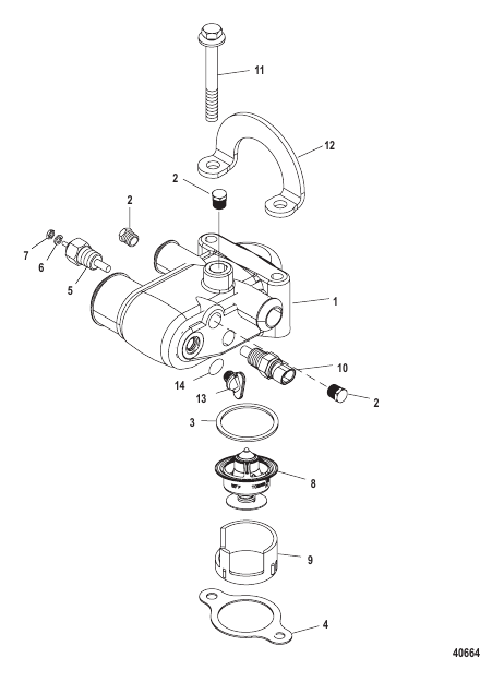 Thermostat And Housing
