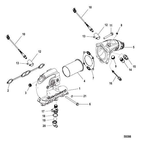Exhaust Manifold and Elbow