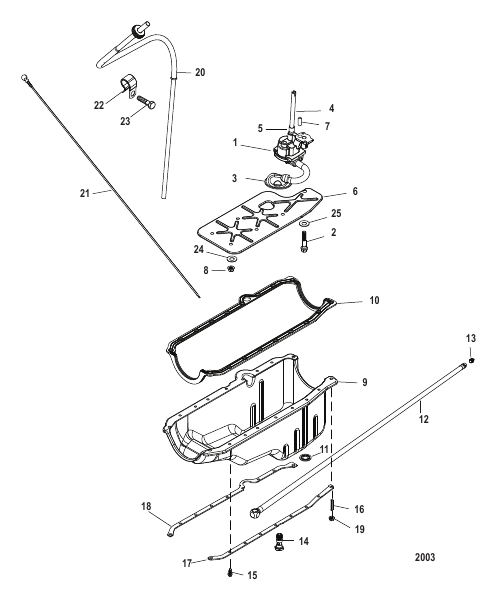 Oil Pan And Oil Pump