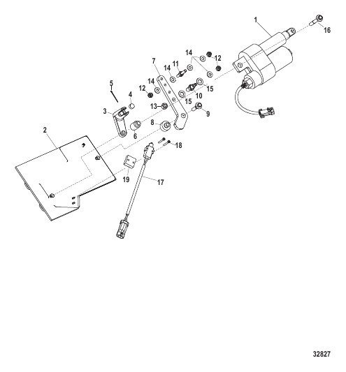 Shift Bracket Digital Throttle and Shift