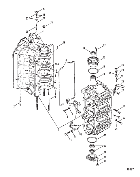 Cylinder Block and End Caps