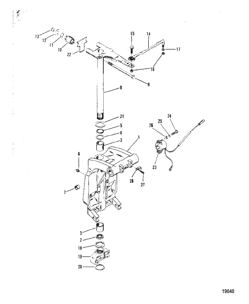 Swivel Bracket and Steering Arm
