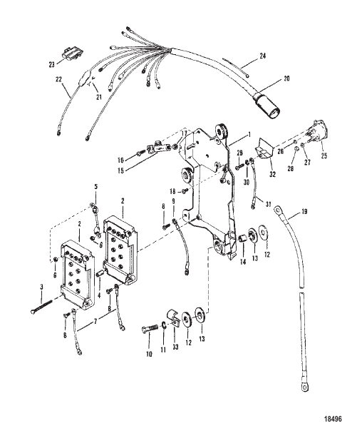 Wiring Harness/Starter Solenoid
