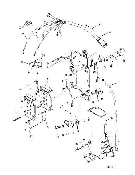 WIRING HARNESS/STARTER SOLENOID