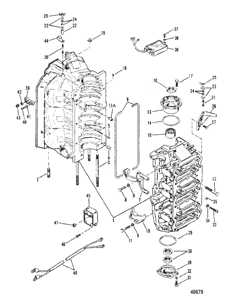 CYLINDER BLOCK AND END CAPS