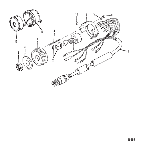 Key Switch (Counter Rotation Engines)