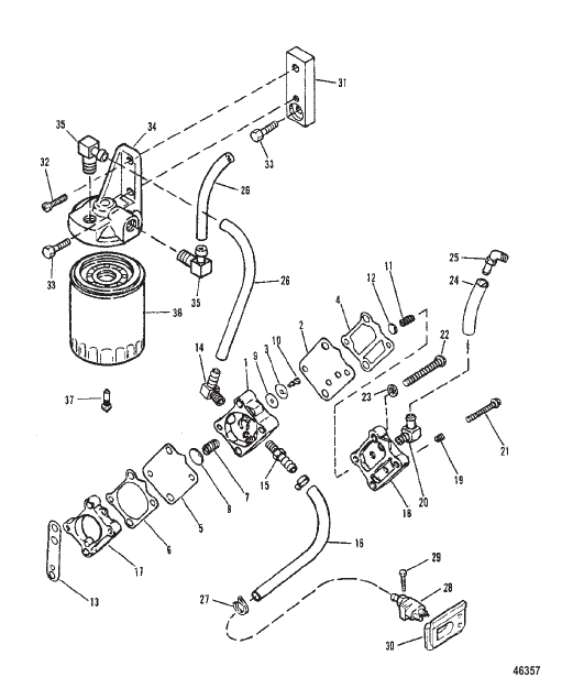 FUEL PUMP AND FUEL FILTER