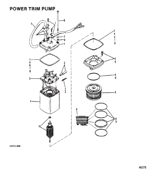 POWER TRIM PUMP