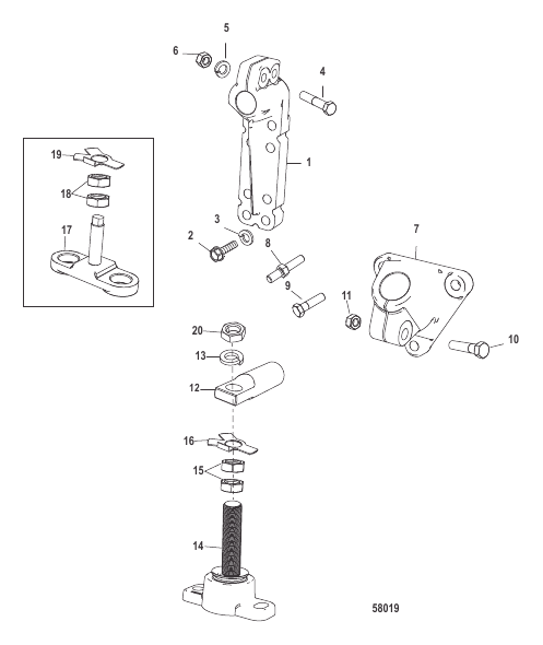 Transmission and Engine Mounting Hurth 630/800