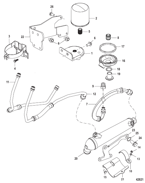 Remote Oil System (2A041664 & below)