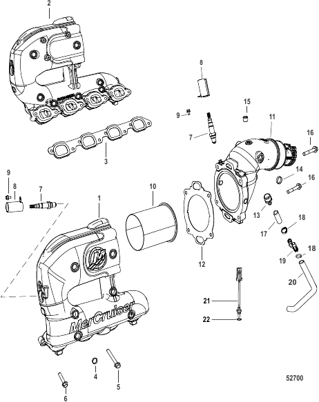 Exhaust Manifold And Elbow