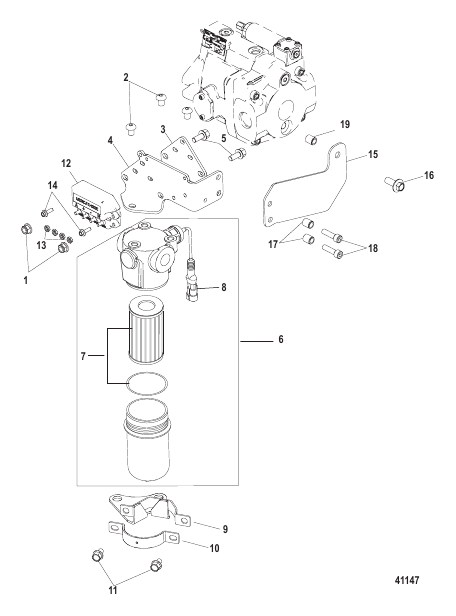 Hydraulic Filter Assembly High Pressure