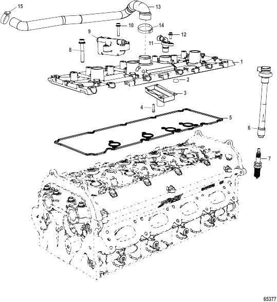 Cylinder Head Bearing Plate Cover
