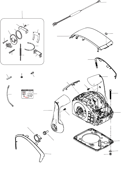 Accessories Remote Control-DTS-Dual Outboard-Console Mount-8M0230630