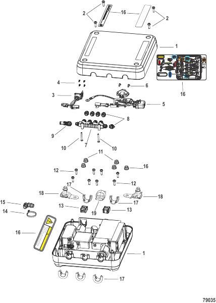 Power Center Components 5400 Wh, 75e and 110e Models