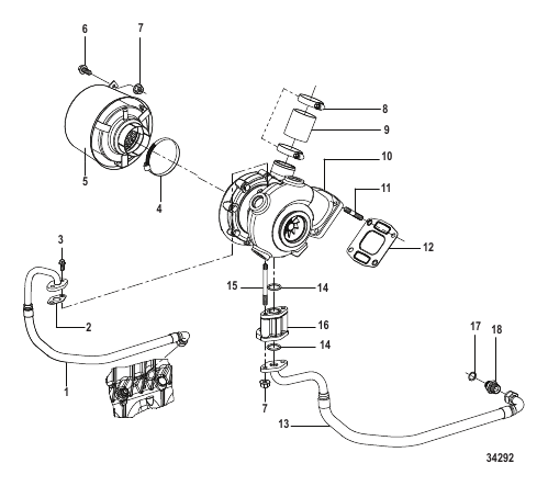 Turbocharger and Air Filter Assembly