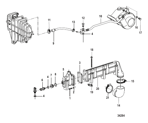 Coolant Manifold Strip