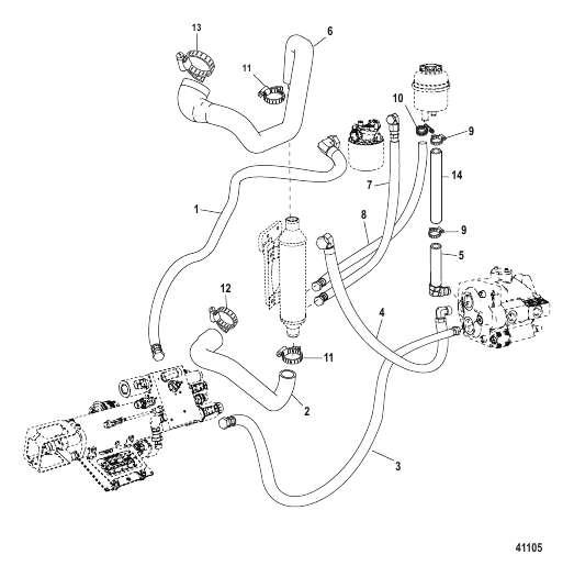 AXIUS Steering Components Hoses, LP Filter (GEN I)