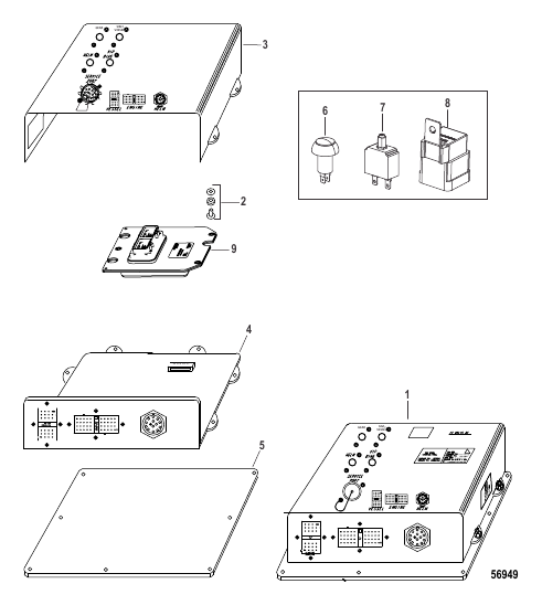 Electrical Components Vessel Interface Panel (VIP) (48 Pin)