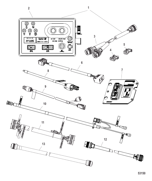 Vessel Interface Panel and Adapter Harnesses