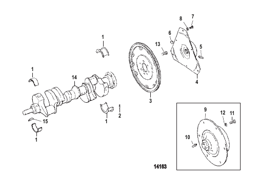 Crankshaft and Flywheel