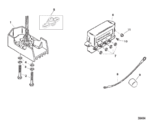 MERCATHODE COMPONENTS
