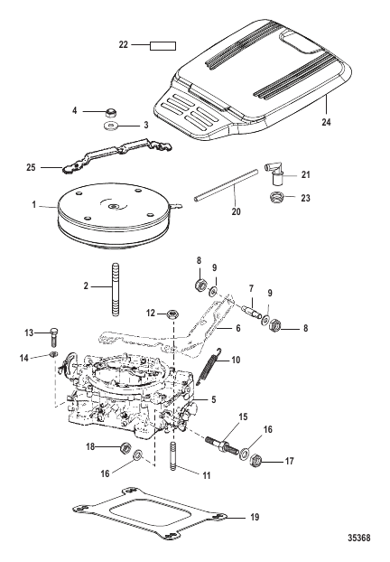 Carburetor and Throttle Linkage