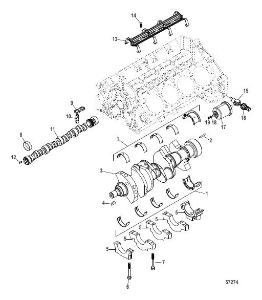 Cylinder Block (Camshaft and Crankshaft)